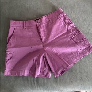 Lee Women's Lavender Cargo Shorts
